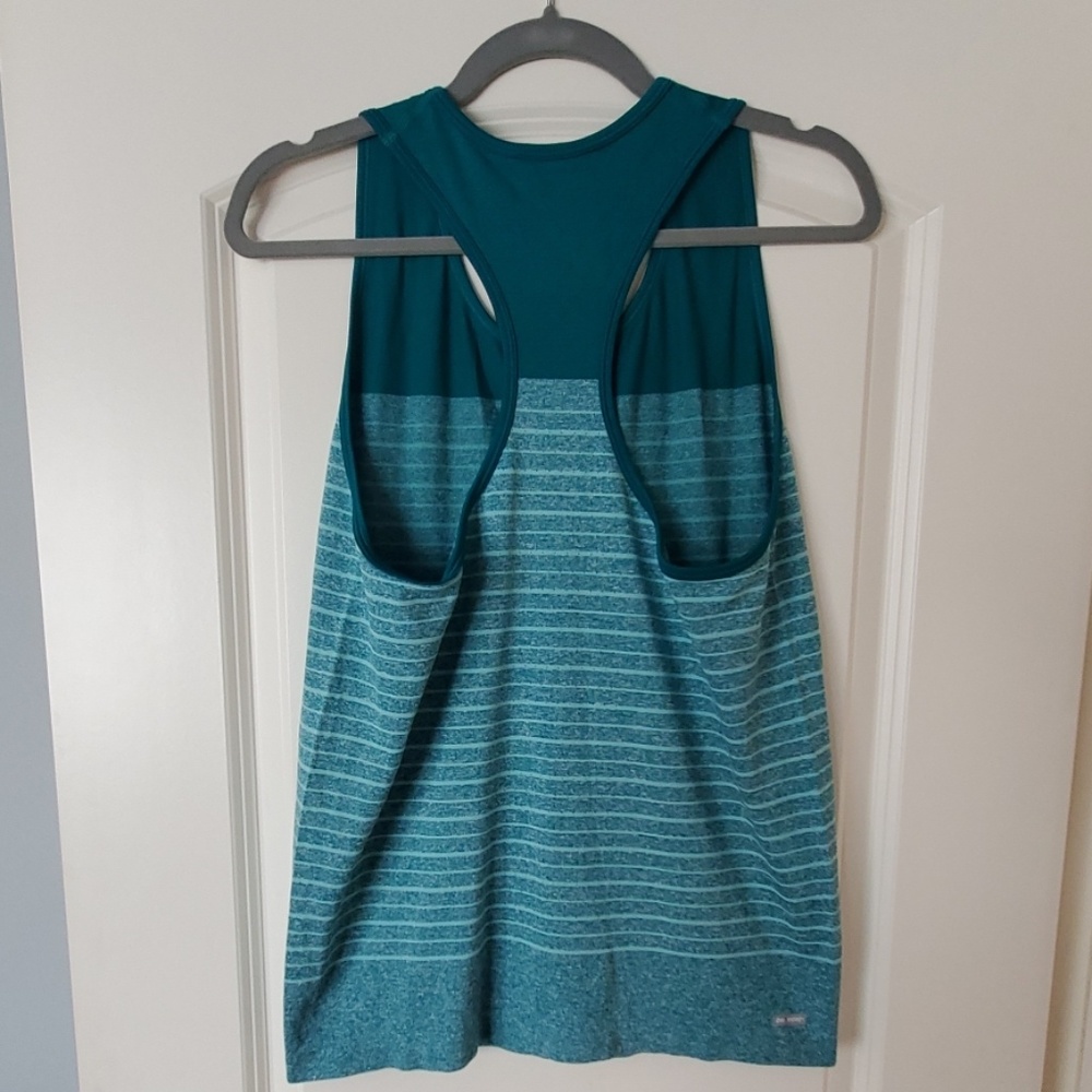 Green Racer Back Workout Tank (NWOT) - Picture 3 of 3